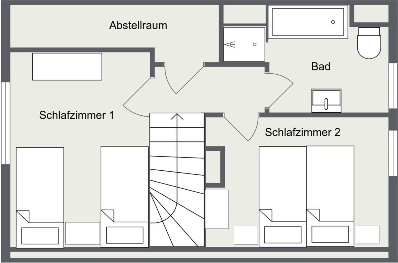 Ferienhaus Gartenstraße Osten Exterior foto